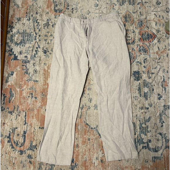 Men’s Perry Ellis linen pants - Picture 1 of 2